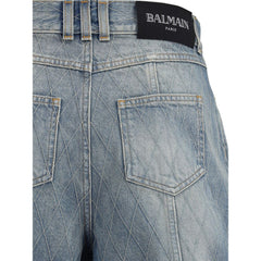 Short en jean Balmain