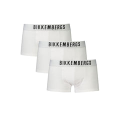 Sous-vêtements en coton blanc Bikkembergs