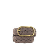 Ceinture en cuir tressé Brunello Cucinelli
