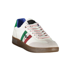 Baskets Esercito 1659 en cuir blanc pour homme