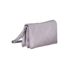 Calvin Klein Handtasche aus lila Polyester