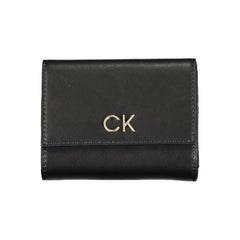Portefeuille Calvin Klein en polyester noir