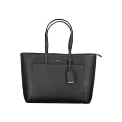 Calvin Klein Schwarze Polyester-Handtasche