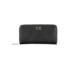 Portefeuille Calvin Klein en polyester noir
