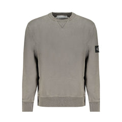 Calvin Klein Green Cotton Men Sweater