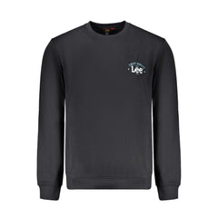 Pull Lee en coton noir pour homme
