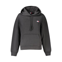 Tommy Hilfiger Schwarzer Baumwollpullover für Frauen