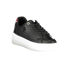 Baskets Tommy Hilfiger noires en polyester