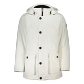Hugo Boss White Polyamide Men's Jacket