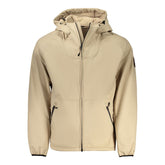 Veste pour homme Napapijri beige en polyester recyclé