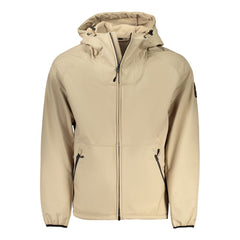 Veste pour homme Napapijri beige en polyester recyclé
