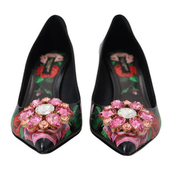 Dolce & Gabbana Pumps aus schwarzem Leder
