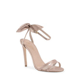 Sandales en satin beige Dee Ocleppo