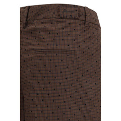 Ganni Brown Elastane Casual Pants - IT40 | M