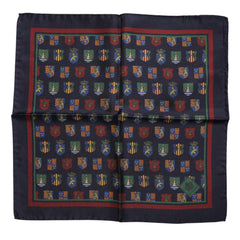 Foulard carré Dolce & Gabbana à médailles multicolores