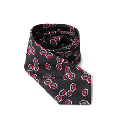 Giorgio Armani Grauer Seidenty