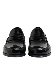 Mocassins Dolce & Gabbana en cuir noir