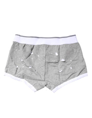 Dolce & Gabbana graue Boxershorts aus Baumwollstretch (Regular)