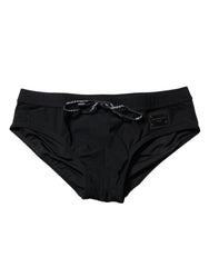 Slip de bain homme Dolce & Gabbana avec logo noir