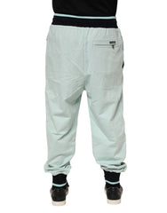 Pantalon de jogging Dolce & Gabbana vert clair en coton pour homme