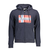 Pull en coton bleu Napapijri pour homme