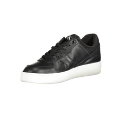 Baskets noires en polyester Calvin Klein