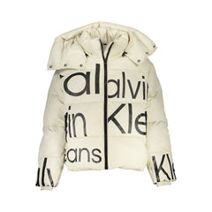Veste et manteau Calvin Klein en polyester beige