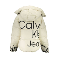 Veste et manteau Calvin Klein en polyester beige