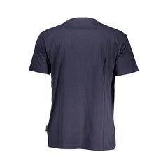T-shirt en coton bleu Napapijri