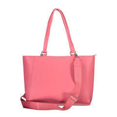 Mario Valentino Handtasche aus rosa Polyethylen