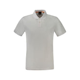 Polo en coton blanc Hugo Boss