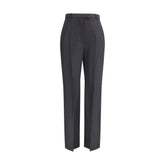 Pantalon en laine Alexander McQueen Sartorial