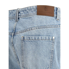 Gerade Jeans von Brunello Cucinelli