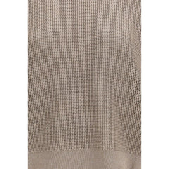 Brunello Cucinelli Gold Cotton Sweatshirt