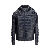 Moncler Blue Polyamide Coat - 3