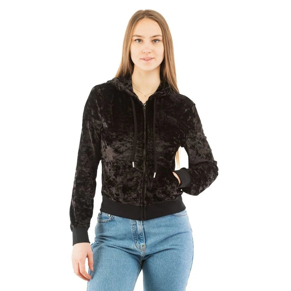 Moschino Black Polyester Sweatshirt - M