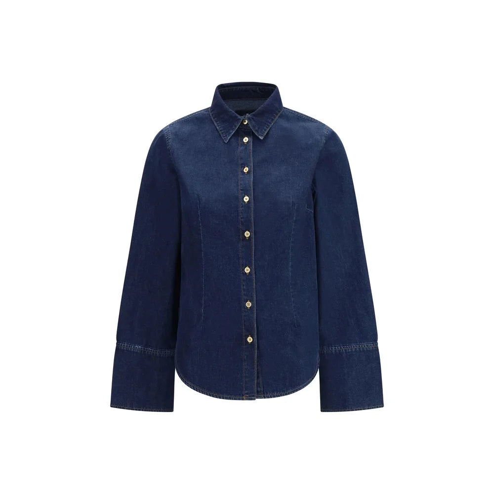 7FOR Blue Denim Shirt