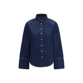 7FOR Blue Denim Shirt