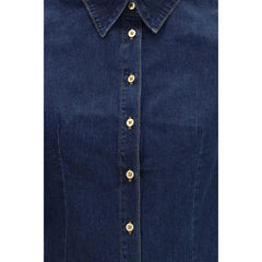 7FOR Blue Denim Shirt
