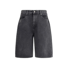 7FOR Denim Caviar Shorts - Bermudas