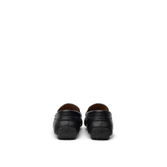 Mocassin Bally en cuir noir