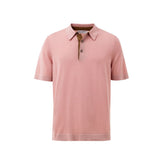 Polo en coton rose Gran Sasso