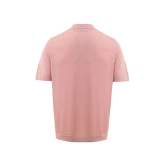 Polo en coton rose Gran Sasso