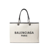 Balenciaga Gray Cotton Tote Bag