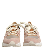 Baskets basses en daim multicolore Dondup pour femmes