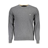 Pull en laine grise Harmont & Blaine