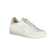 Baskets Diadora en tissu blanc