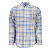 Chemise en coton bleu Gant