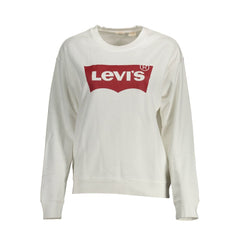 Levi's weißer Baumwollpullover für Damen