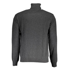 La Martina Grauer Wollpullover